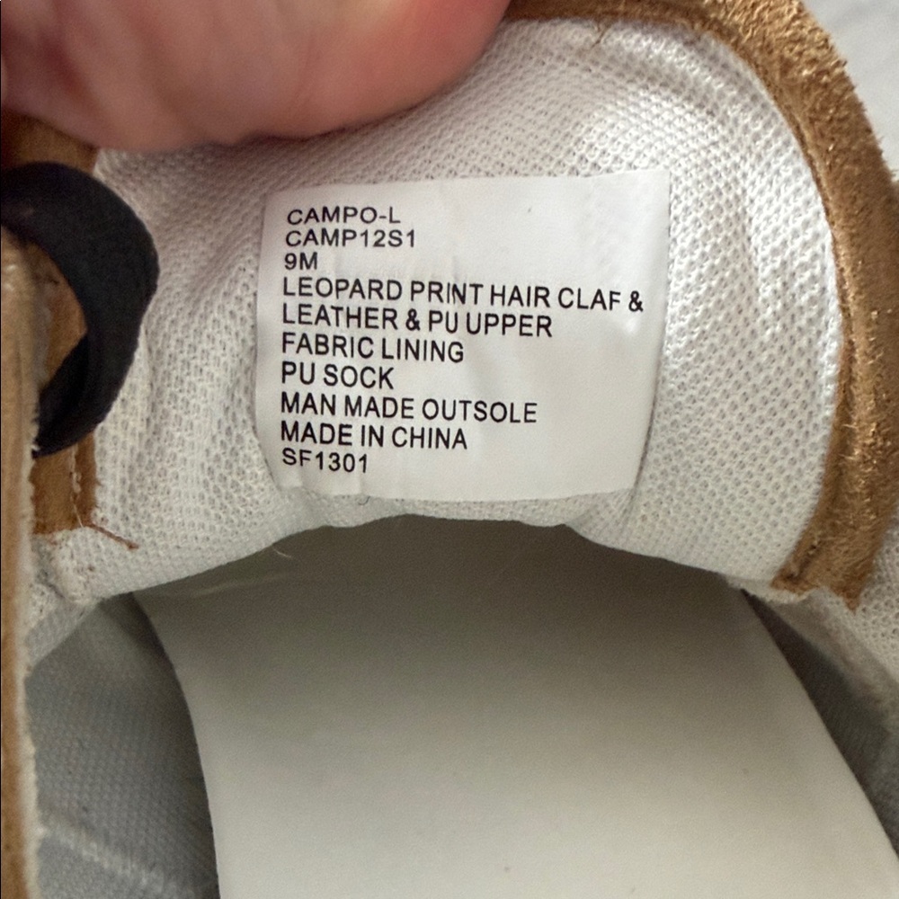Steve Madden Tan and Black Sneakers - Picture 3 of 7
